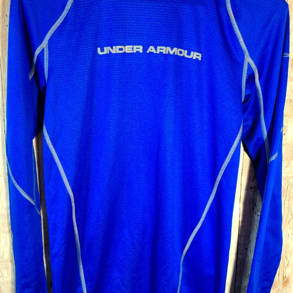 Under Armour Compression Shirt Mens small blue